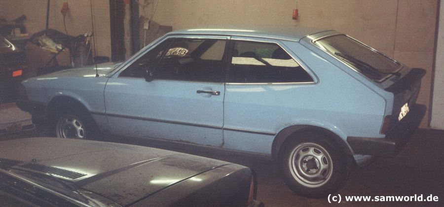 Scirocco I GTI , Bj. 1978, Floridablau, 110 PS