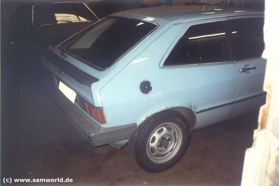 Scirocco I GTI , Bj. 1978, Floridablau, 110 PS