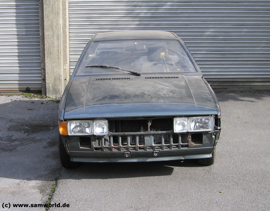 Scirocco II GTI, Bj. 1982, 112 PS, Anthrazit metallic
