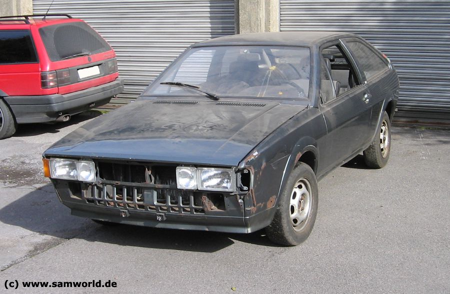 Scirocco II GTI , Bj. 1982, Anthrazit metallic, 112 PS