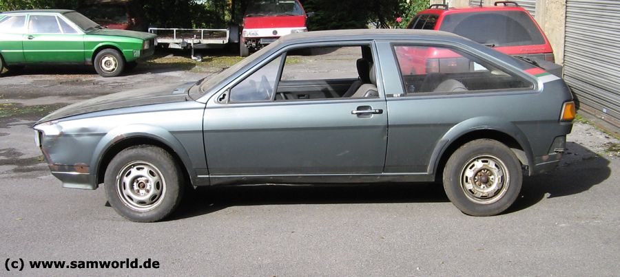Scirocco II GTI , Bj. 1982, Anthrazit metallic, 112 PS