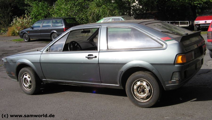 Scirocco II GTI , Bj. 1982, Anthrazit metallic, 112 PS