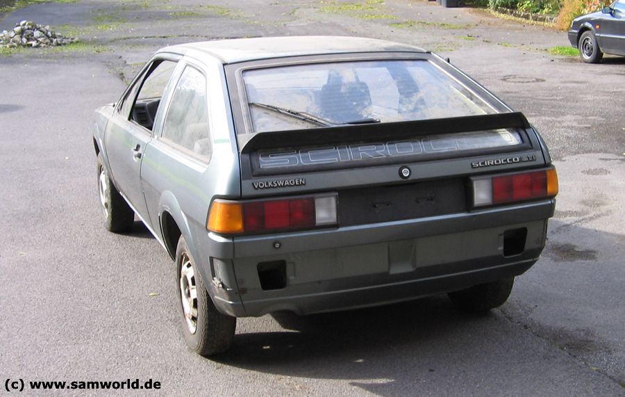 Scirocco II GTI , Bj. 1982, Anthrazit metallic, 112 PS