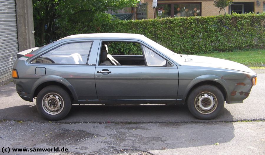 Scirocco II GTI , Bj. 1982, Anthrazit metallic, 112 PS