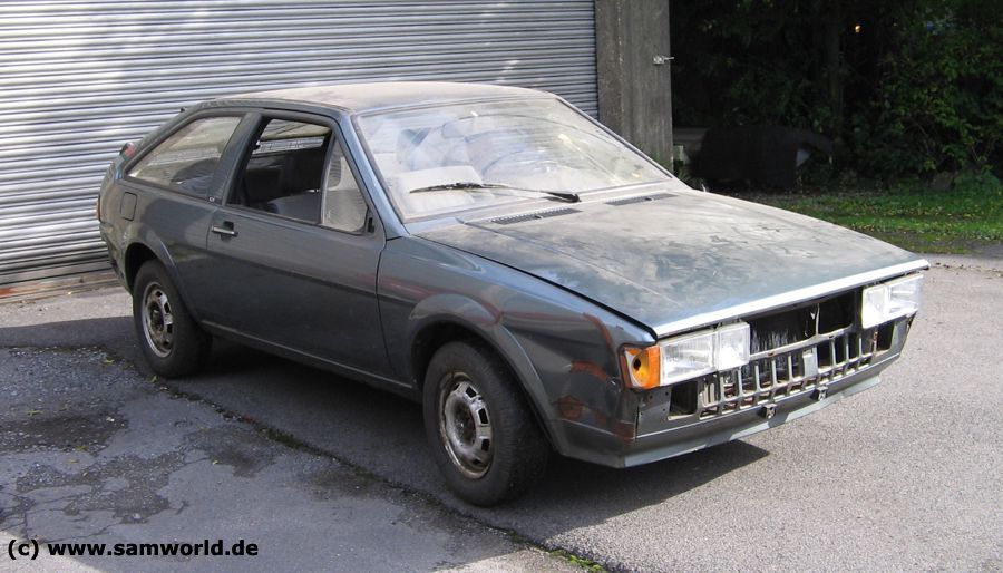 Scirocco II GTI , Bj. 1982, Anthrazit metallic, 112 PS