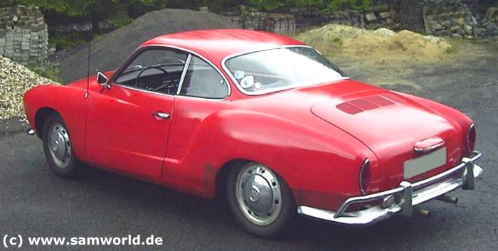 VW Karmann Ghia, Bj. 1969, Rot, 44 PS – Bild 4