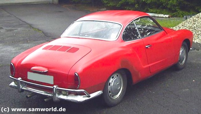 VW Karmann Ghia, Bj. 1969, Rot, 44 PS – Bild 7