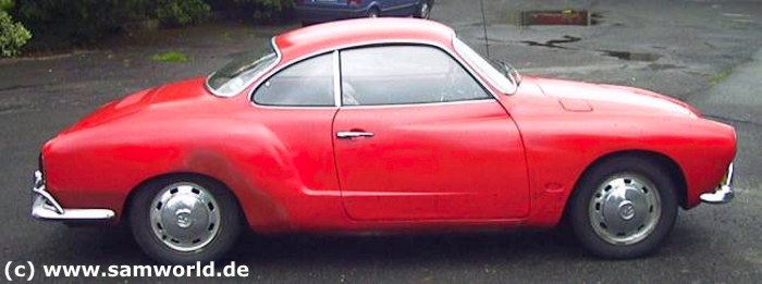 VW Karmann Ghia, Bj. 1969, Rot, 44 PS – Bild 8