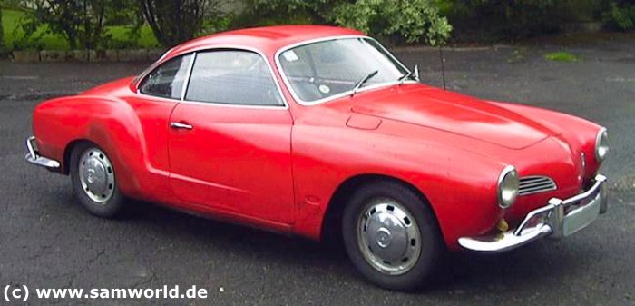 VW Karmann Ghia, Bj. 1969, Rot, 44 PS – Bild 9