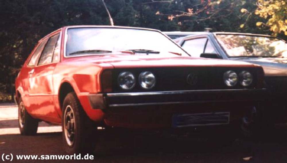 VW Scirocco I L, Bj. 1974, Rot, 50 PS