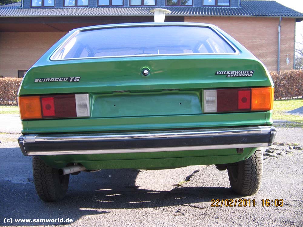 VW Scirocco I TS Automatik, Bj. 1975, Palmagrün metallic, 70 PS – Bild 18