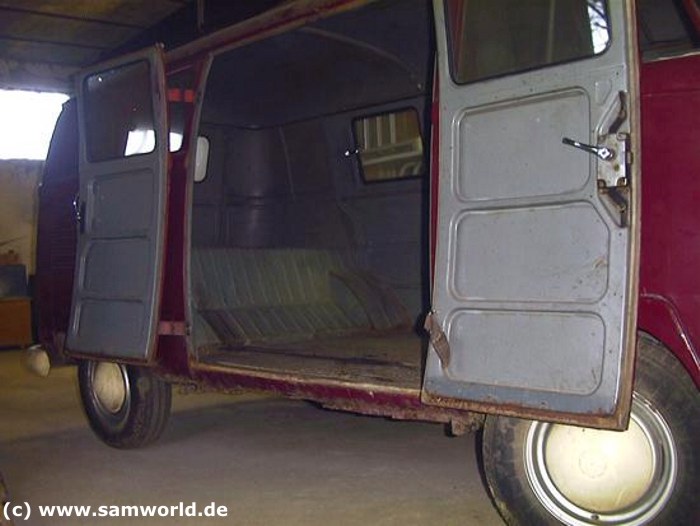 VW T1 Fensterbus, Bj. 1958, Rot, 30 PS – Bild 14