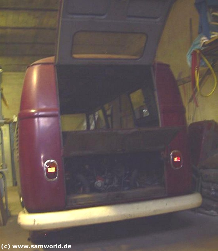 VW T1 Fensterbus, Bj. 1958, Rot, 30 PS – Bild 33