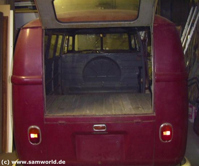 VW T1 Fensterbus, Bj. 1958, Rot, 30 PS – Bild 38